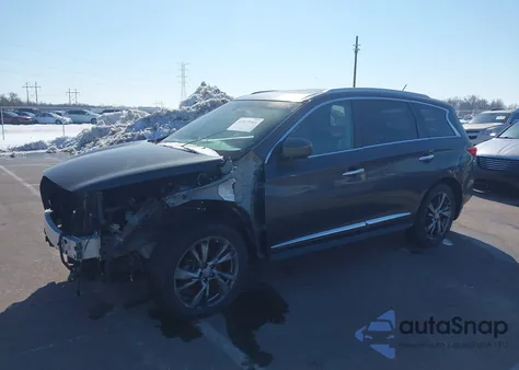 2013 Infiniti Jx35 z USA, uszkodzony, nr VIN 5N1AL0MNXDC304888